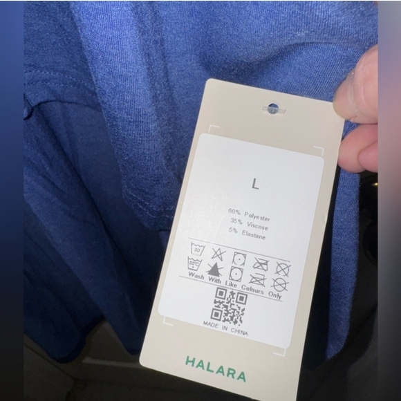 Blue high low halara dress - Picture 2 of 8